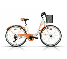 Megamo 24" Ronda White/Orange 